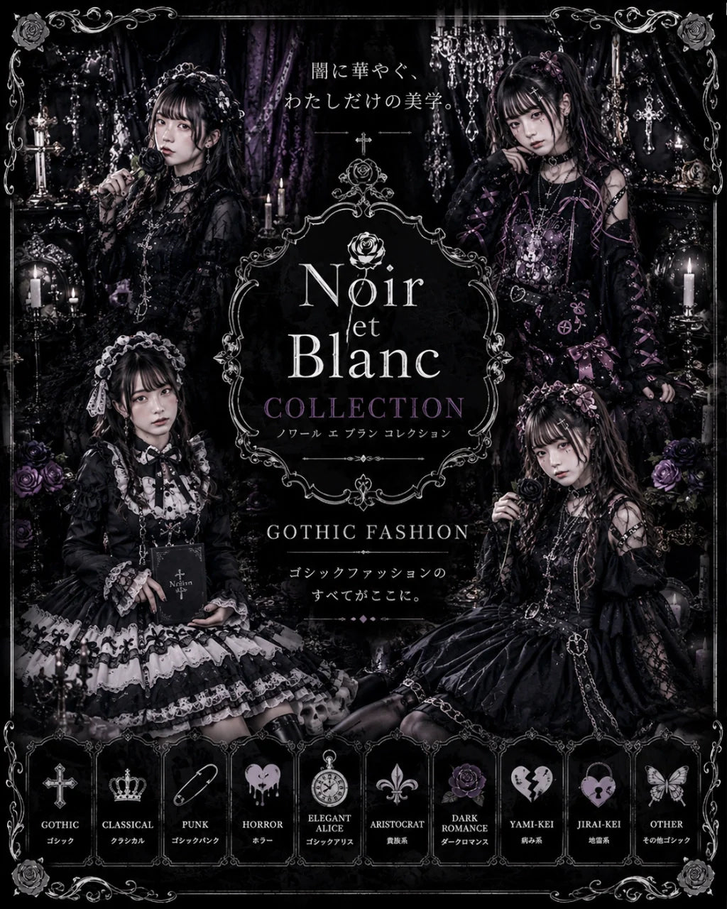 Noir et Blanc｜ゴシックファッションブランド